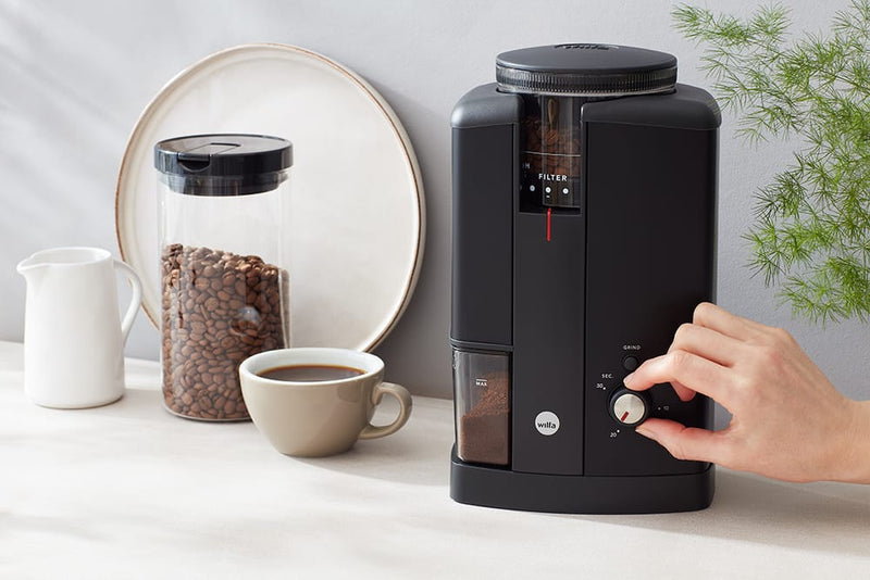 Wilfa Svart Aroma Precision Coffee Grinder - Black — The Kitchen Mixer